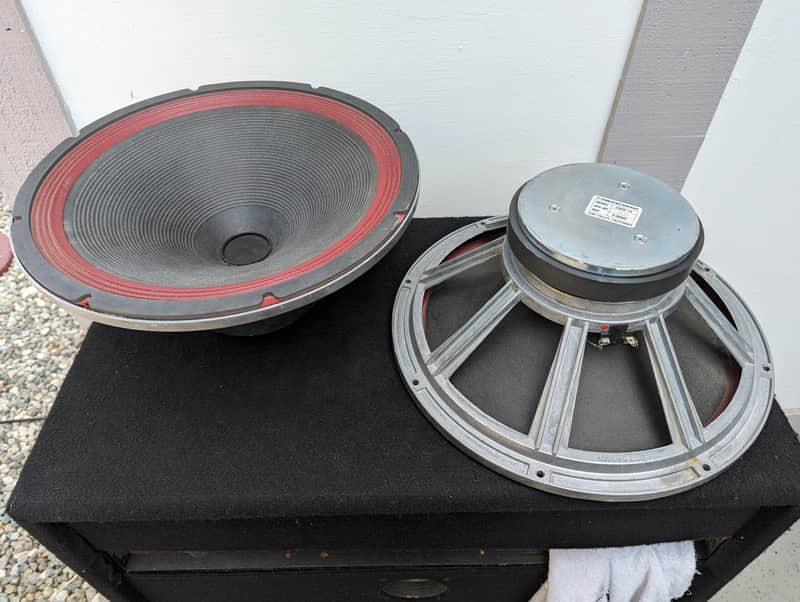 Matched Pair! 1997 Cerwin-Vega CWW-15 Made In USA 8 Ohm 300 Watt