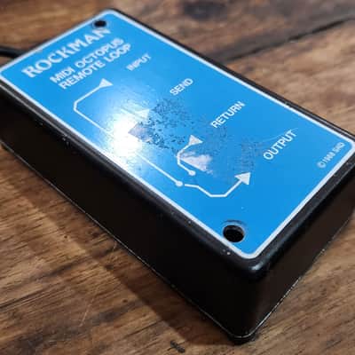 Rockman SR&D Tom Scholz Midi Octopus Remote Loop w Footswitch 1990s USA image 3