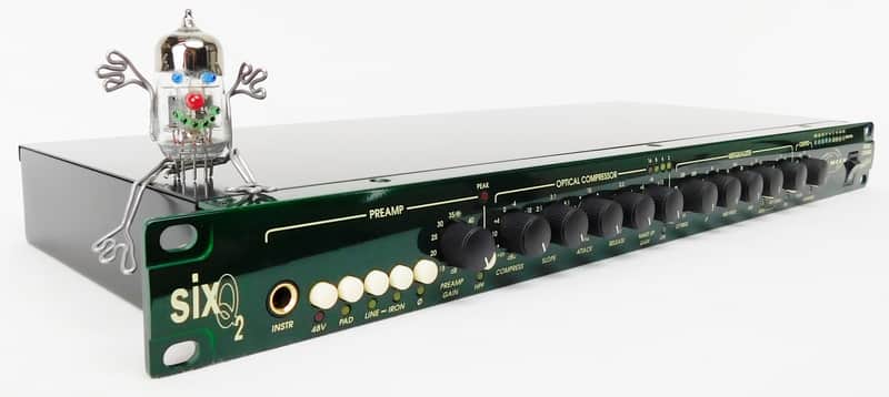 JoeMeek SixQ 2 V2 Mic Preamp Channel EQ Compressor +Neuwertig + Digital Option + OVP+ 1,5J Garantie image 1