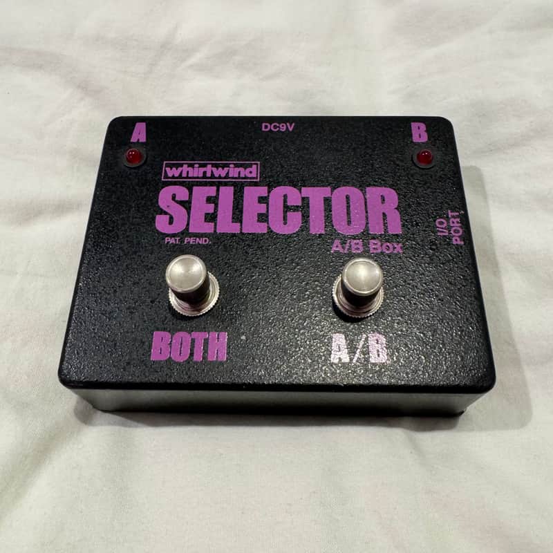 Whirlwind Selector A/B Box 2010s - Black image 1