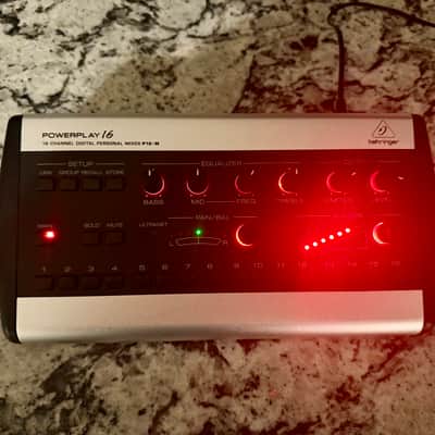 Behringer Powerplay P16-M 16-Channel Digital Personal Mixer 2011 - Present - Standard Bild 2