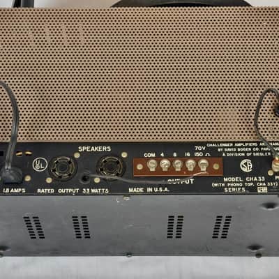 Bogen CHA-33Y 1959 image 16