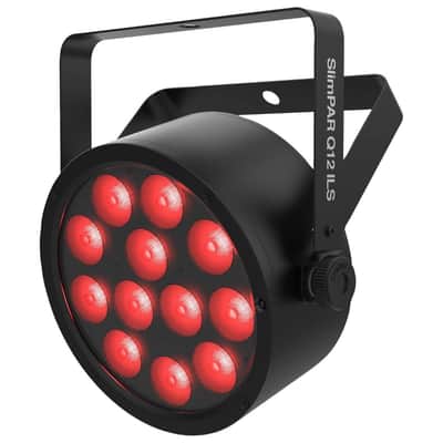 Chauvet DJ SLIMPARQ12ILS ILS Quad-Color LED Par Light Fixtures 4 Pack w Gear Bag image 2