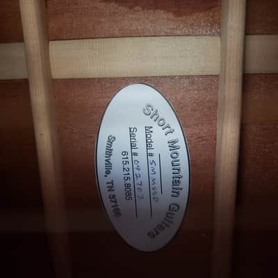 Short Mountain SMM-SSD | 2009 | Sitka Spruce and Figured Mahogany | Doug Spencer, Luthier image 24