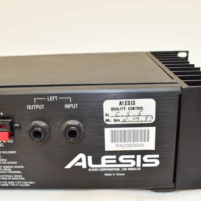 Alesis RA-100  2-channel Reference Power Amplifier image 9