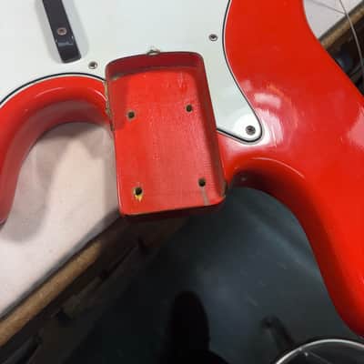 Fender 1966 Jazz Bass Fiesta Red image 15