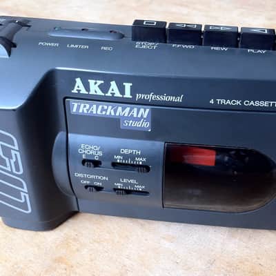 Akai U5 Trackman Studio Portable Cassette 4 Track Recorder image 2