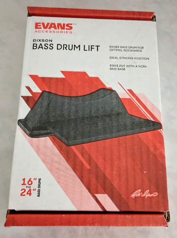 DIXSON EVANS BASS DRUM RISER 16-24" DRUMS image 1