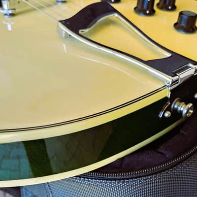 ONE OF A KIND Eastwood Bill Nelson Astroluxe Cadet Custom Prototype semi-hollow guitar Emerald Back image 19