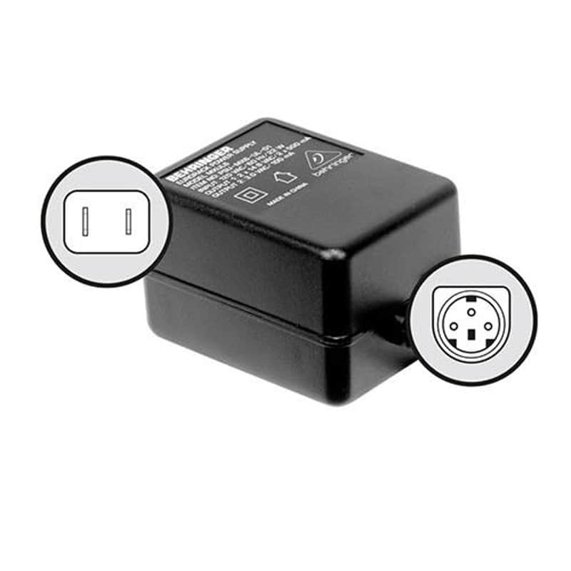 Behringer PSU6-UL 120V UL Replacement Power Supply for UB1002FX, UB1202FX, XENYX (1002FX, 1202FX), QX1002USB and QX1202USB Mixers image 1