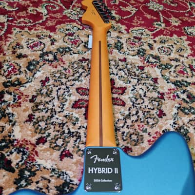*NEW IN BOX* 2026 Fender Japan Hybrid II Jazzmaster Satin Metallic, Matte Aero Blue - MIJ JD26 image 20