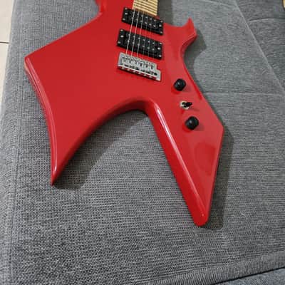 B.C. Rich Warlock Standard Red Reverse Headstock 1985 - 1995 Ultra Rare image 3