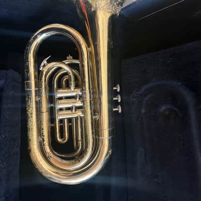 Blessing Artist Marching baritone with case and mouthpiece image 8