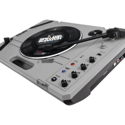 Reloop SPiN | Portable Turntable with Bluetooth & USB Recording | Includes 7in Scratch Vinyl & Crossfader image 7