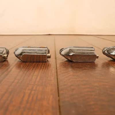 Unbranded Chrome Tom Drum Lugs 4pk #4 image 2