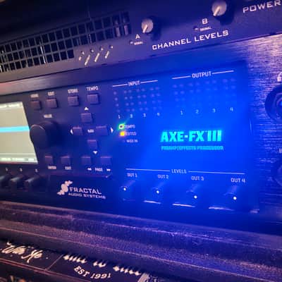 Fractal Audio Axe-FX III 2018 - 2020 - Black image 1