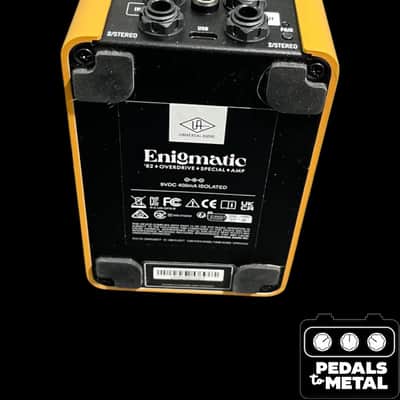 Universal Audio Enigmatic '82 Overdrive Special Amp 2024 - Present - Gold - X21877 image 8