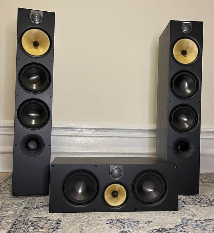 Bowers & Wilkins 683 S2 & HTMI61 S2 Black image 1