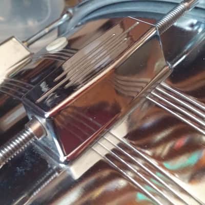 VINTAGE Tama Royalstar DEEP Chrome 6.5  X 14 Snare Drum 8 LUGS MADE IN JAPAN Very Clean !!!! 80s Chrome image 11