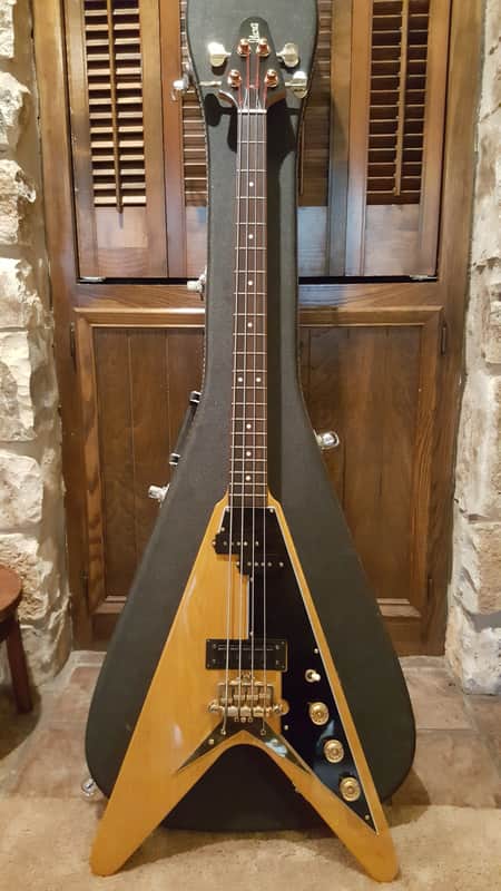 IBANEZ ROCKET ROLL BASS 1976 clear yellow - OBO image 1
