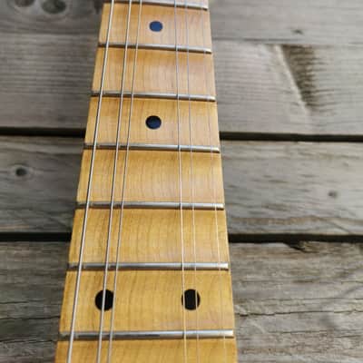 RIF 998 EKO ST-YM Yngwie Malmsteen Stratocaster w/Scalloped Fretboard Vintage White image 9