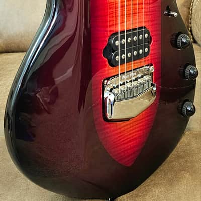 Ernie Ball Music Man (1 of only 3) John Petrucci Signature Majesty 6 2024 - Cherry Glow 🍒 Lava Flow image 3