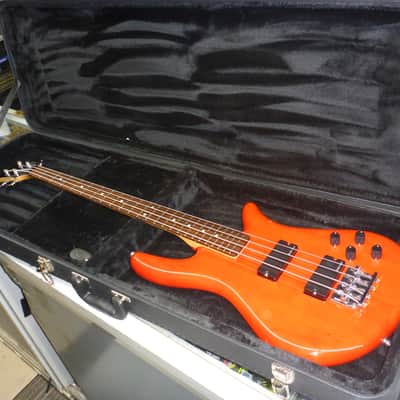 Spector Early Production Legend 4 Classic Soap Bar Humbuckers W/Case : Leveled Crowned & Dressed Frets 2003 - Trans Orange image 1