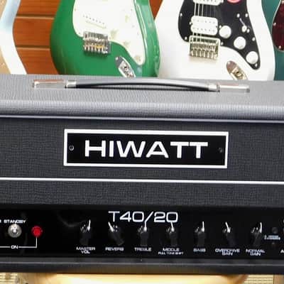 2025 Hiwatt T40/20 All Tube Guiater Amp Head w/ Footswitch! VERY NICE!!! image 1