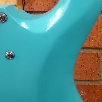 Yahama Custom Modified HSS electric guitar Vintage 2020 Turquoise image 8
