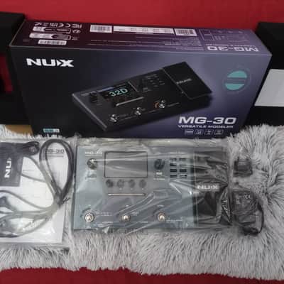 NuX MG-30 Versatile Modeling Guitar Processor 2021 - Black image 3