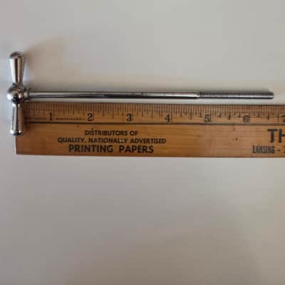 Ludwig faucet head bass T-rod w/claw 60's,6.5" image 8