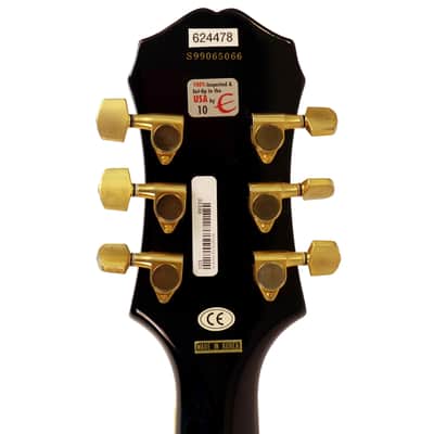 Epiphone John Lee Hooker Signature Boogie Man Sheraton 1999 - Ebony image 13