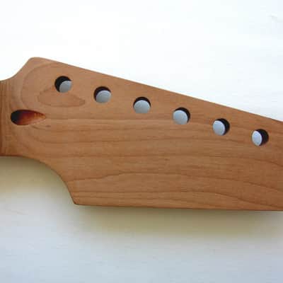 Roasted PADDLE-Head STRAT Neck /Unfinished/ 22 Medium JUMBO/ STRATOCASTER /w/Warmoth Nut (Fender) image 4