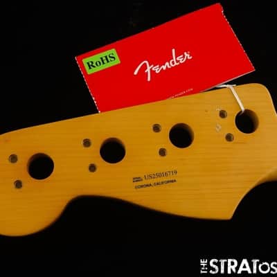 Fender American Ultra II Jazz BASS NECK, USA, Bass Guitar Modern D Shape Ebony. image 6