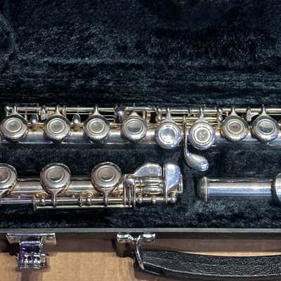 Yamaha YFL-361 Open Hole Flute – Made in Japan – Serial #807533 – Silver Headjoint – Inline G – Original Case image 20