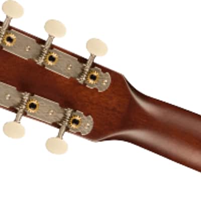 Gretsch Deltoluxe Parlor, Walnut Fingerboard, Tortoiseshell Pickguard, Black Top image 6