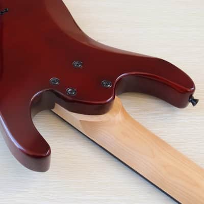 Left Handed 8 String Electric Guitar, Mahogany Body, Maple Neck, 24 Frets Fingerboard image 8