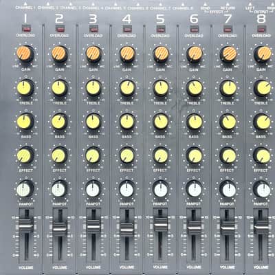 Boss BX-800 8-Channel Stereo Mixer Really nice saturation Vintage 1980s Made in Japan Worldwide Shipment image 2