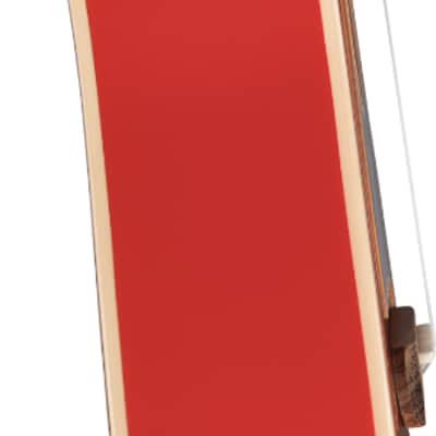 Fender Fullerton Strat Uke Fiesta Red - Concert Ukulele image 4