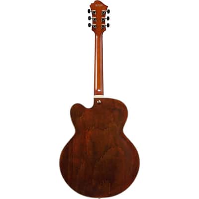 Ibanez PM3C NAL Pat Metheny Signature Hollowbody Electric Guitar. Natural Amber Low Gloss with Case image 5