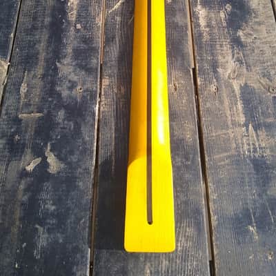 Vintage tint Canadian Maple T guitar neck SS fret fit oem bodies image 13