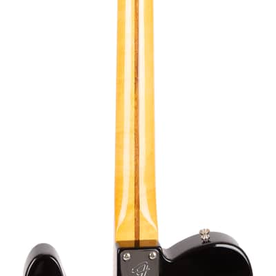 2022 Fender American Vintage II 77 Telecaster Custom Electric Guitar, Maple FB, Black, VS22XXXX image 7
