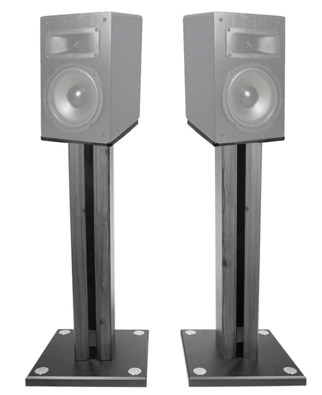 Pair 26" Bookshelf Speaker Stands For Acoustic Audio PSS-52 Bookshelf Speakers image 1