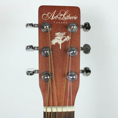 Art & Lutherie AMI Wild Cherry 3/4 Parlor Guitar with Gig Bag image 5