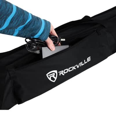 Rockville 2x ROCK SABER DJ/Stage Battery Tube Lights w/Wireless DMX+Stands+Bag image 21