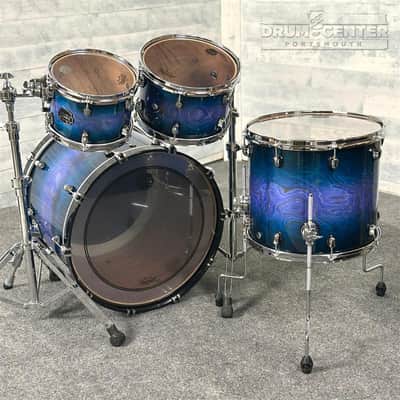 Mapex Saturn VI Rock 4pc Drum Set 22/10/12/16 Cobalt Burst image 2