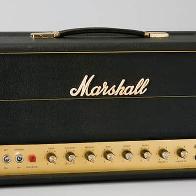Marshall  Plexi 100 , Full Stack , Rig  1968 , 1967   Black image 2