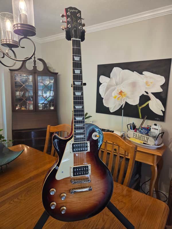 Epiphone Les Paul Standard '60s with Laurel Fretboard Left-Handed 2020 - 2025 - Bourbon Burst, Includes Case image 1