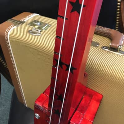 Custom 2 String Cigar Box Bass Guitar image 4