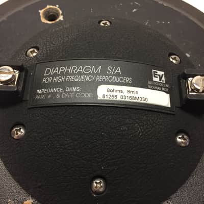 Electro-Voice DH1A diaphragm with Compression Driver image 6